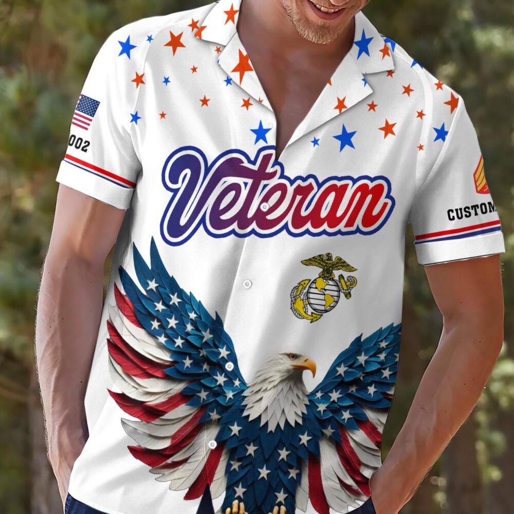 US Marine Corps, O 3 Marines Captain - Hawaii Shirt - Image 2