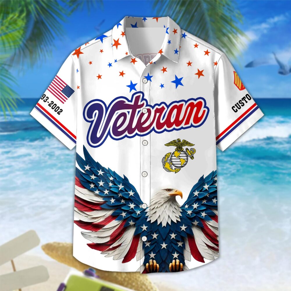 US Marine Corps, O 3 Marines Captain - Hawaii Shirt - Image 3