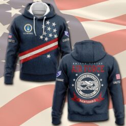 Air Force Badge, O 4 Air Force Major - Hoodie