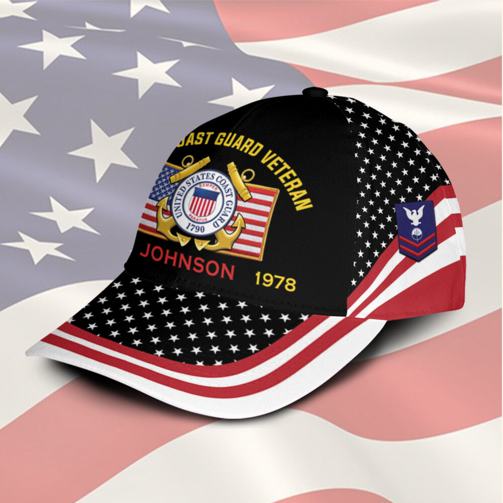 US Coast Guard, Born Ready - Classic Cap - Image 2