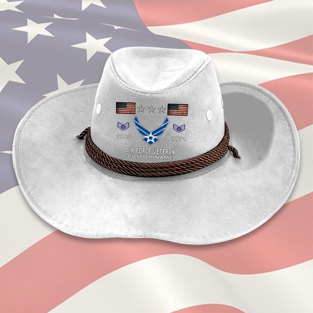 US Air Force , Lest We Forget - Cowboy Hat - Image 6