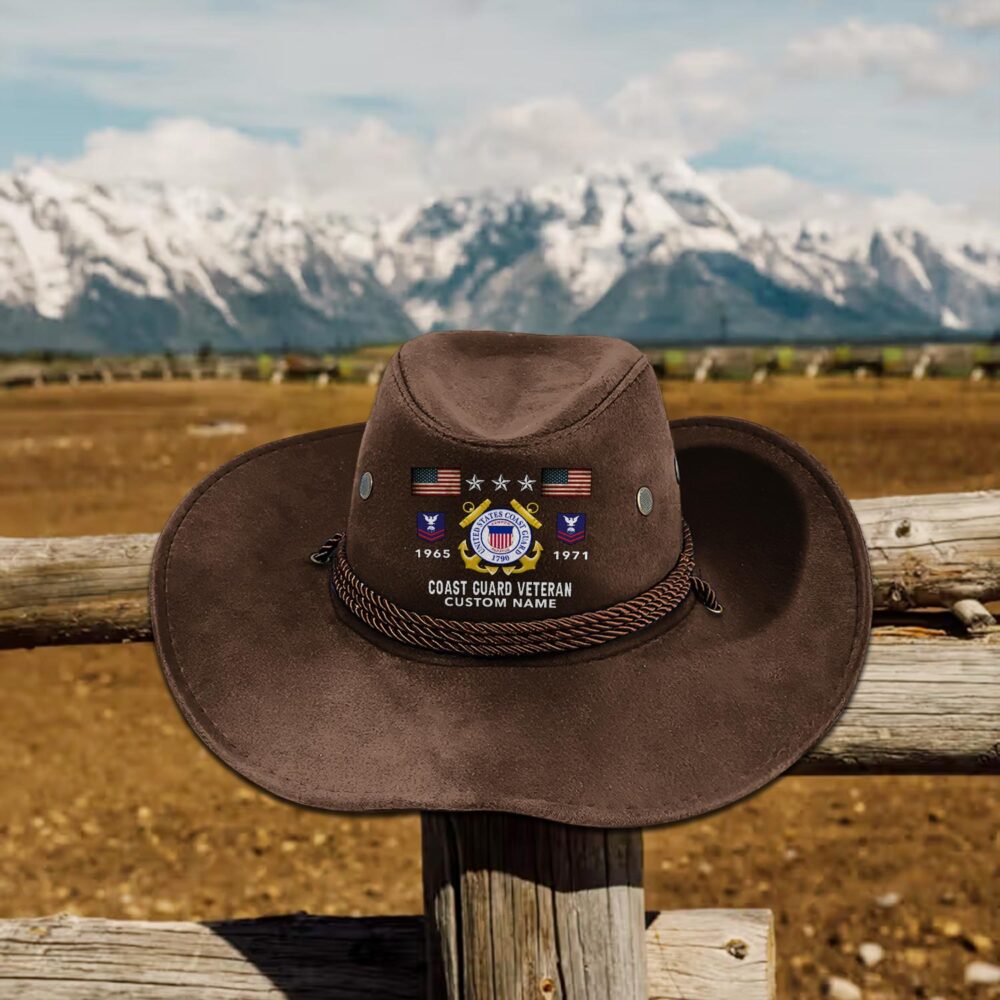 US Coast Guard, Semper Paratus - Cowboy Hat - Image 4