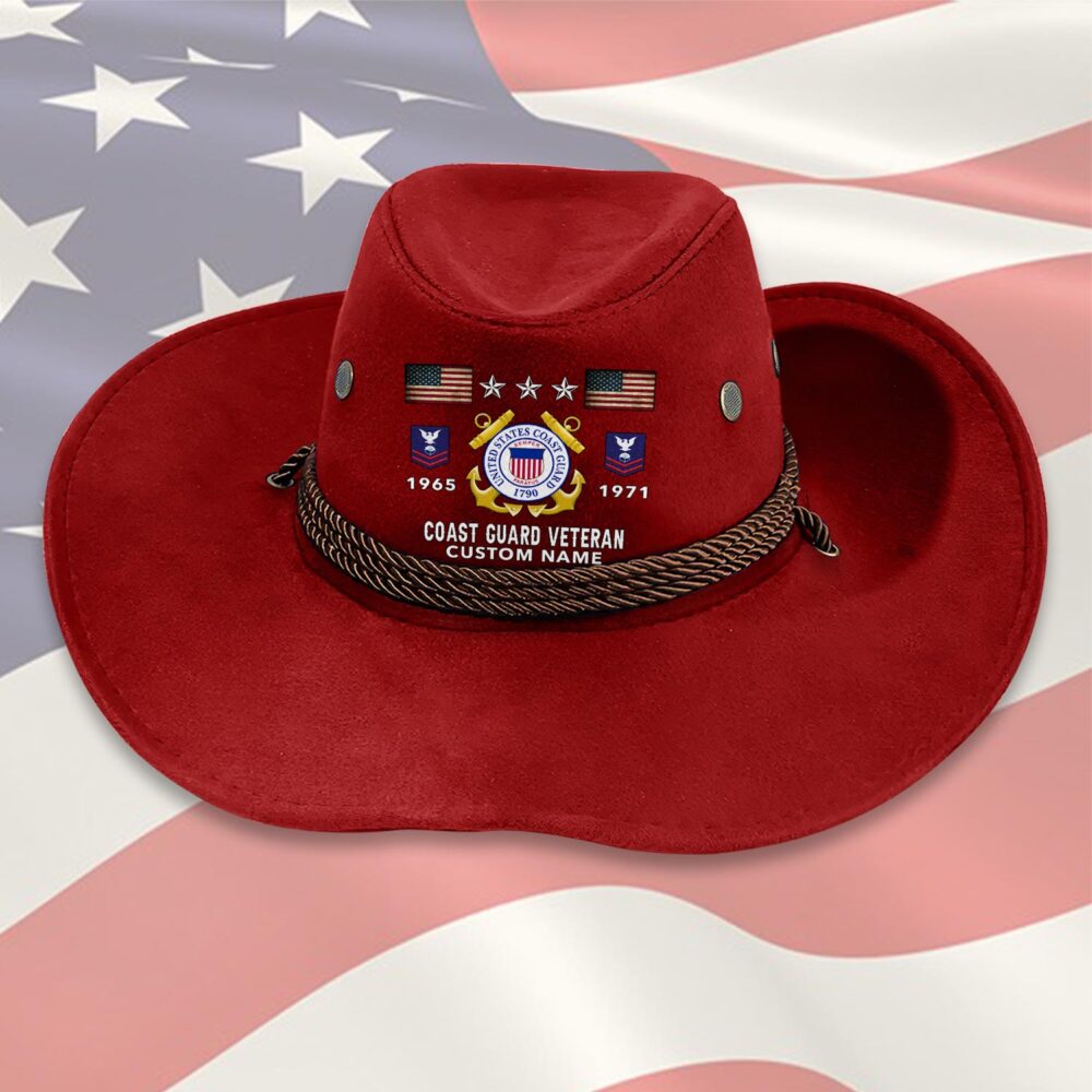 US Coast Guard, Semper Paratus - Cowboy Hat - Image 7