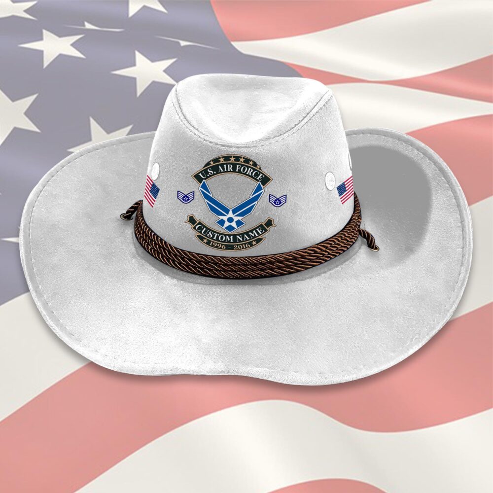 US Air Force , All Gave Some, Some Gave All - Cowboy Hat - Image 6