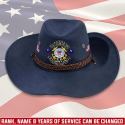 US Coast Guard, Once A Coastie, Always A Coastie - Cowboy Hat