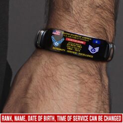 US Air Force , Aim High … Fly-Fight-Win - Bracelet