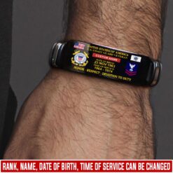 US Coast Guard, No One Fights Alone - Bracelet