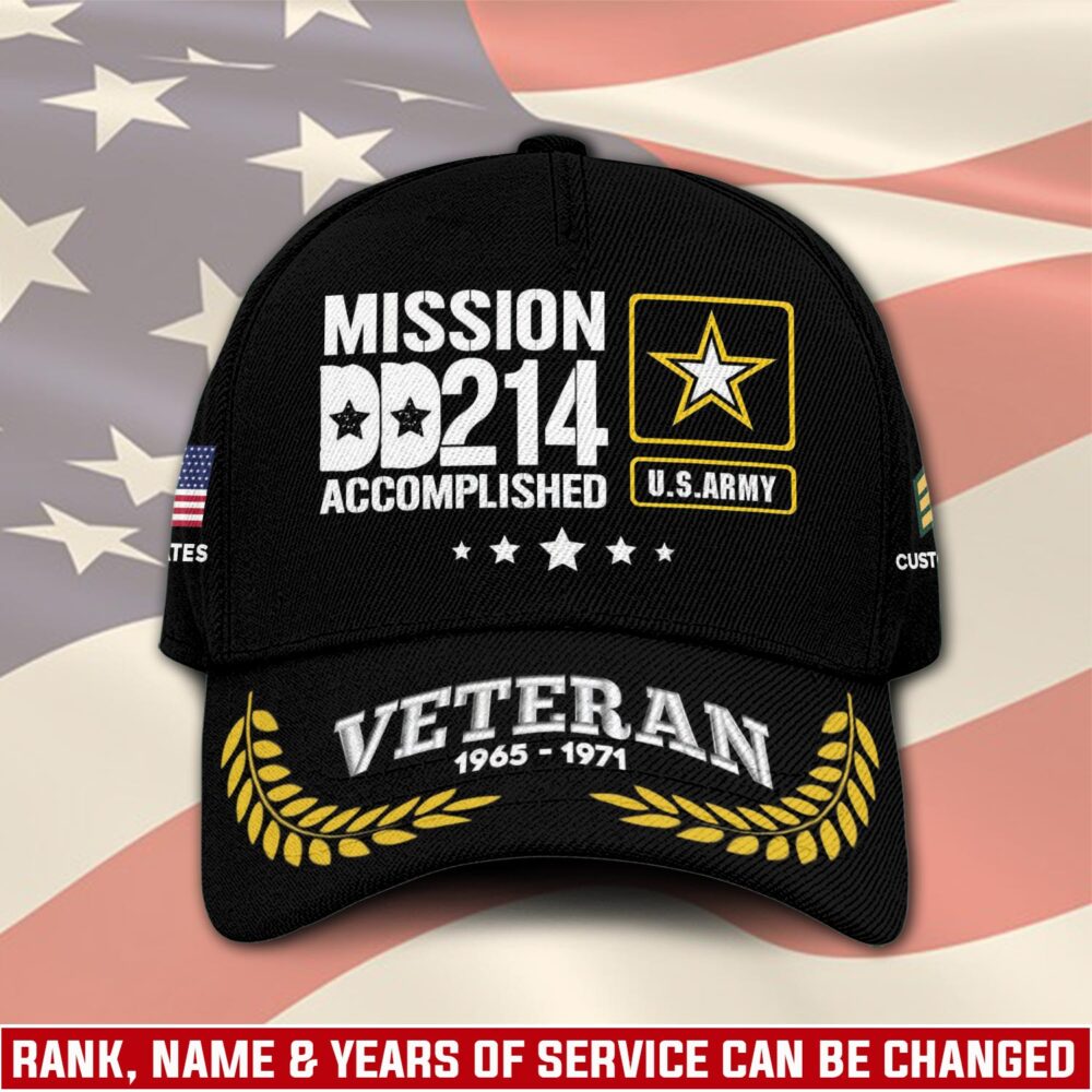 US Army, American By Birth, Veteran By Choice - Classic Cap