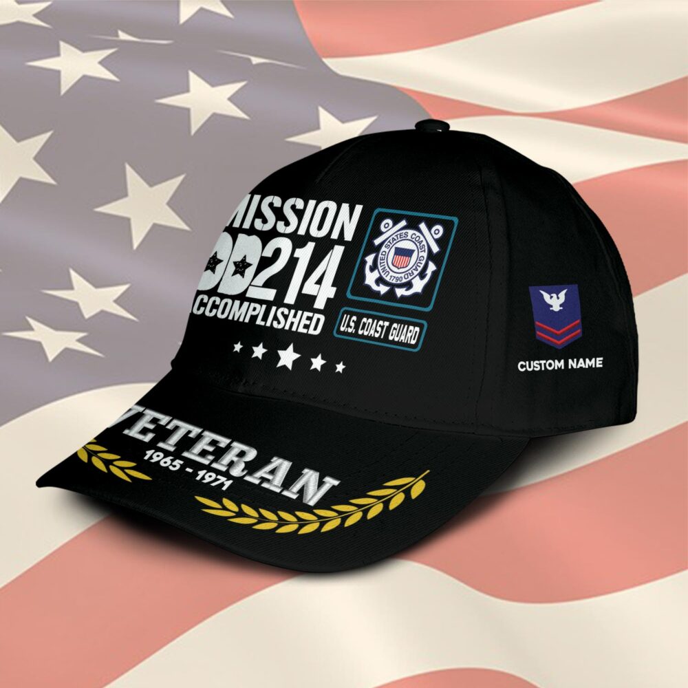 US Coast Guard, E 6 Red - Classic Cap - Image 2