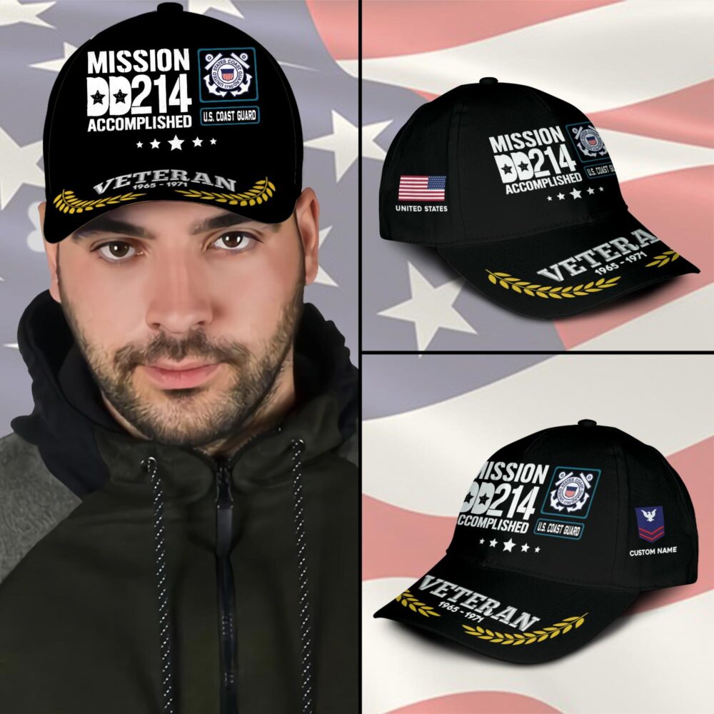 US Coast Guard, E 6 Red - Classic Cap - Image 3