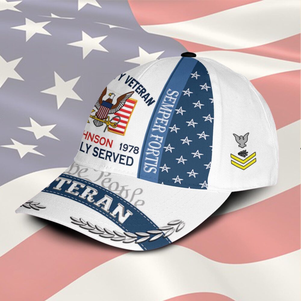 US Navy, E 6 Red - Classic Cap - Image 2
