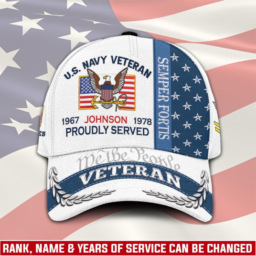 US Navy, E 6 Red - Classic Cap