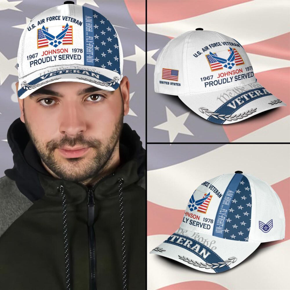 US Air Force, E 5 Air Force Staff Sergeant - Classic Cap - Image 3
