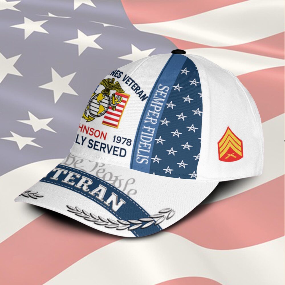 US Marine Corps, E 4 Marines Corporal - Classic Cap - Image 2