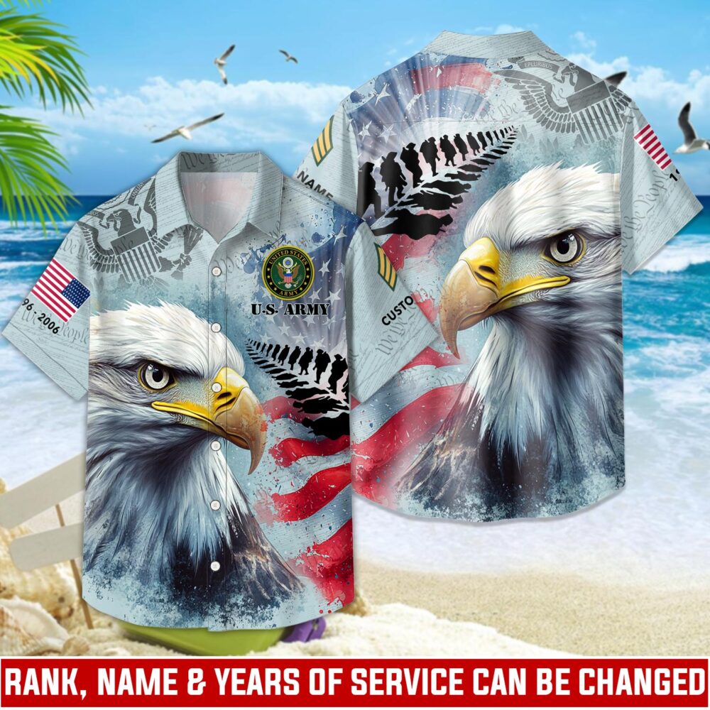 US Army, Duty, Honor, Country - Hawaii Shirt