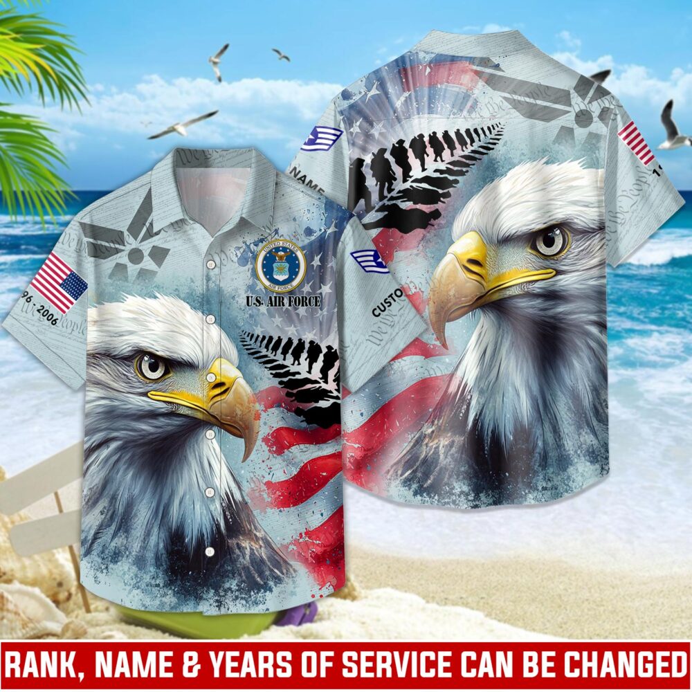 US Air Force , E 8 Air Force Senior Master Sergeant - Hawaii Shirt