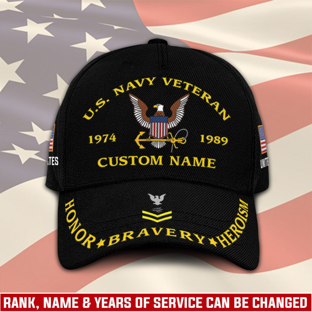 US Navy, E 5 Red - Classic Cap