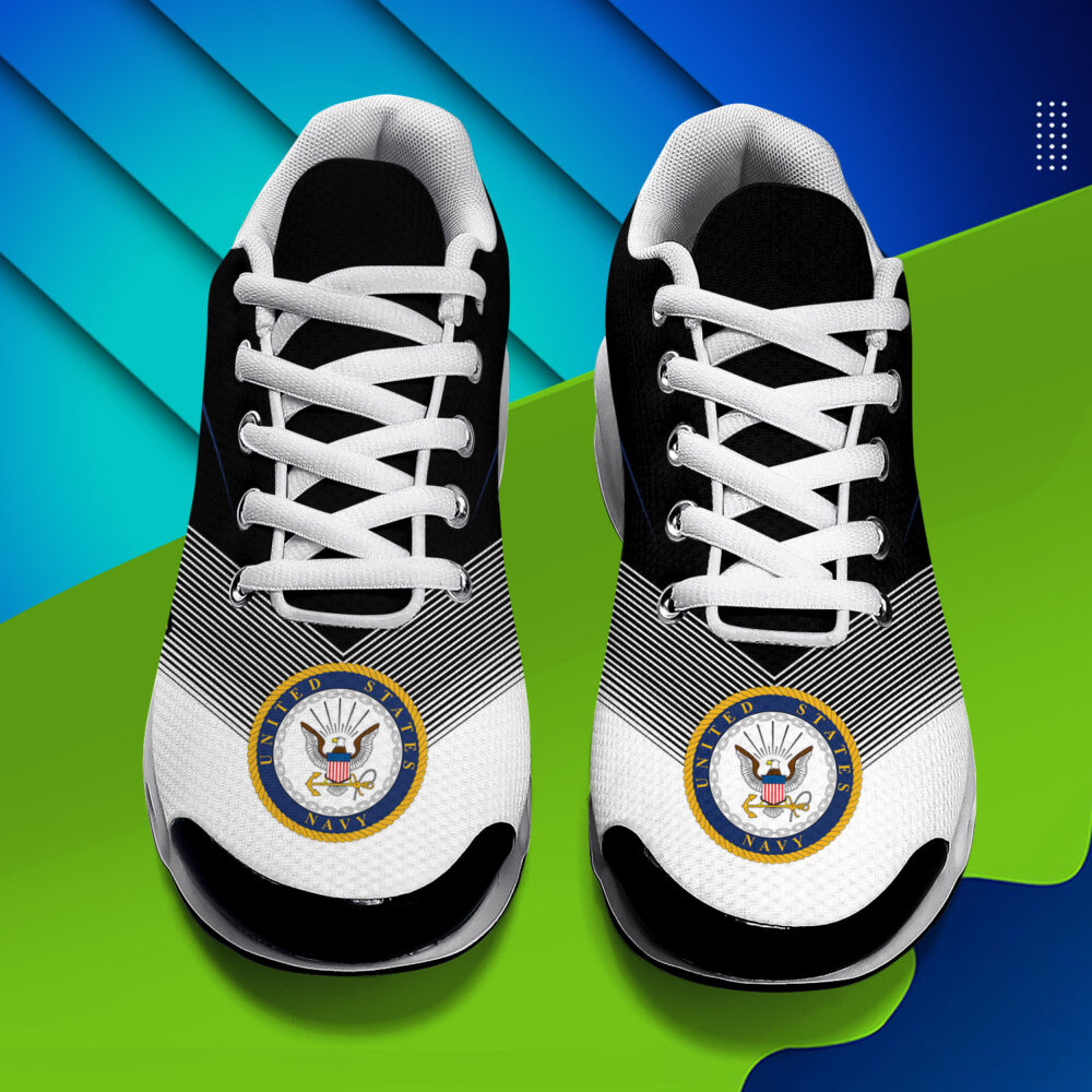 US Navy, I Walked The Walk - Air Max Plus Shoes - Image 4