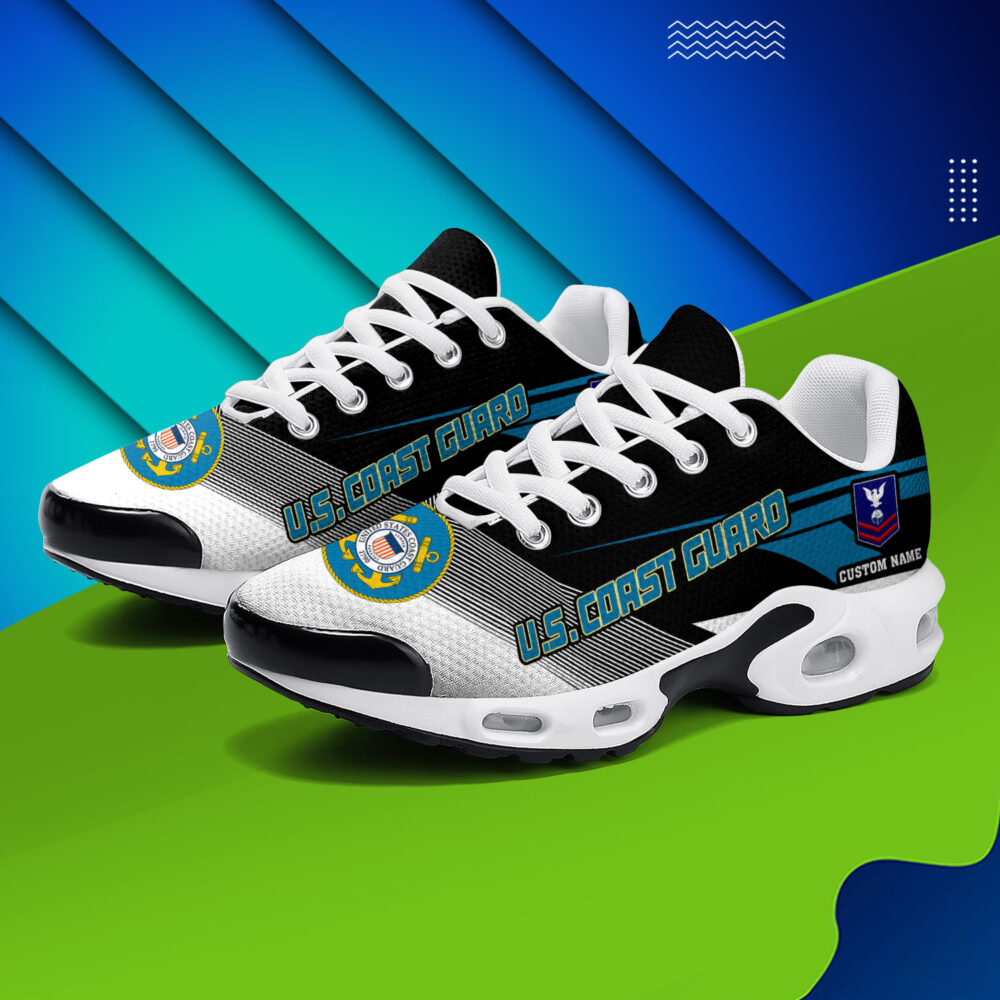 US Coast Guard, Remember - Honor - Respect - Air Max Plus Shoes - Image 3