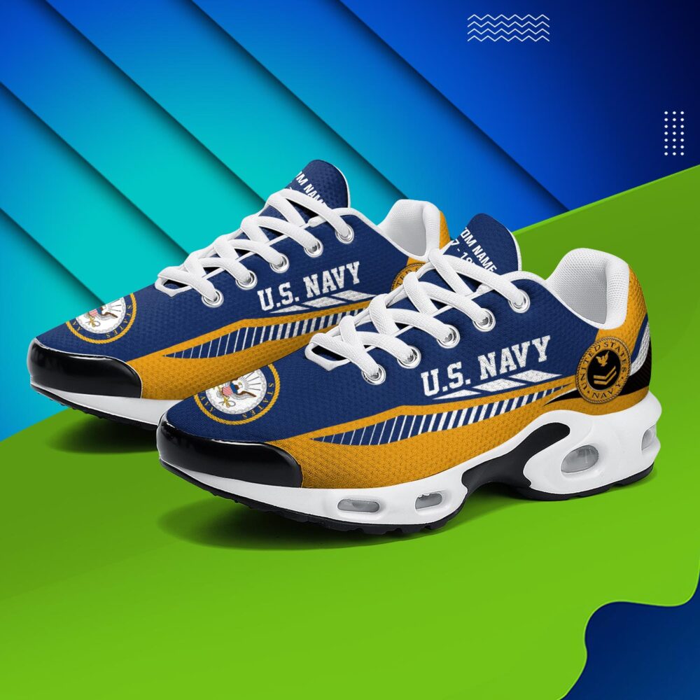 US Navy, No One Gets Left Behind - Air Max Plus Shoes - Image 3