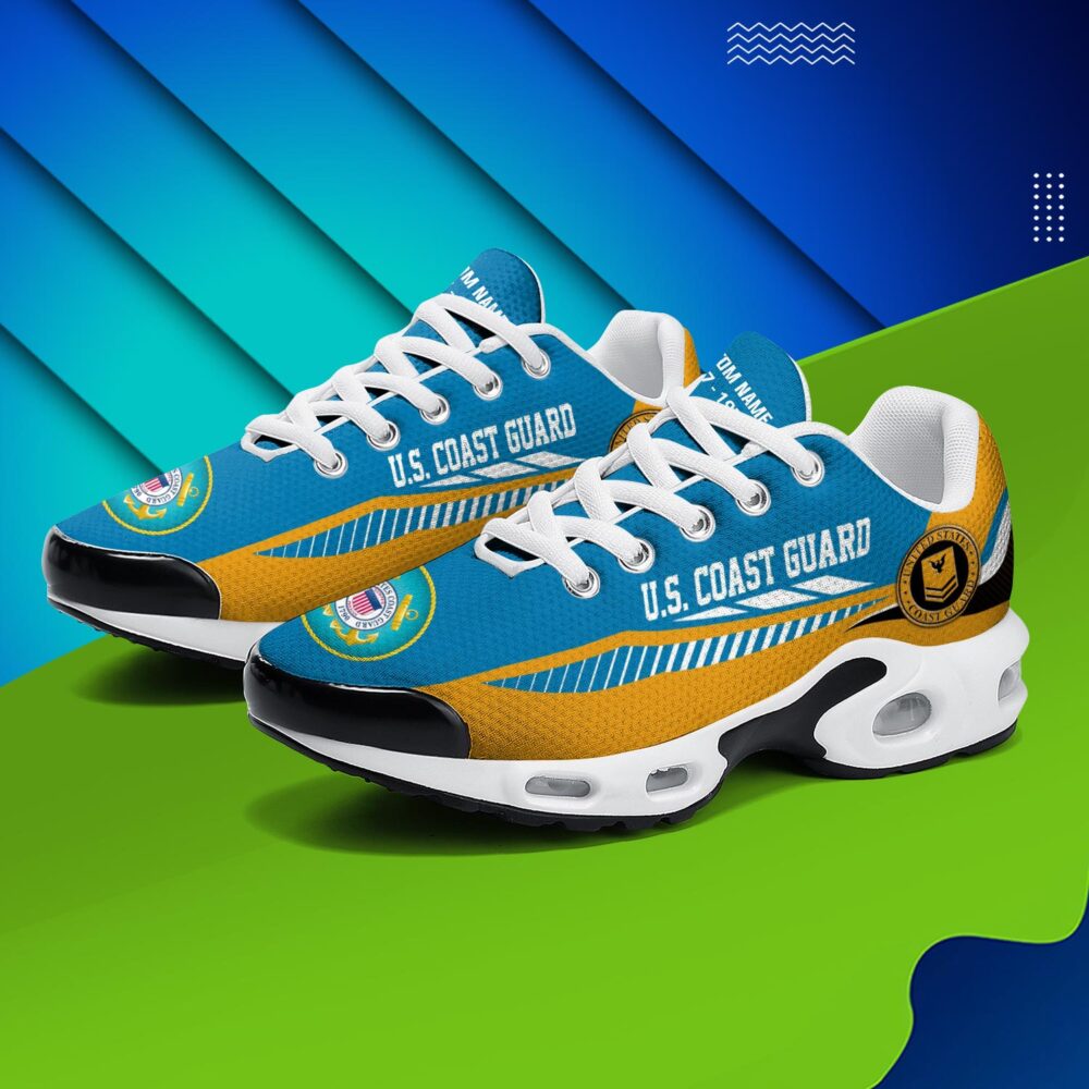 US Coast Guard, American By Birth, Veteran By Choice - Air Max Plus Shoes - Image 3