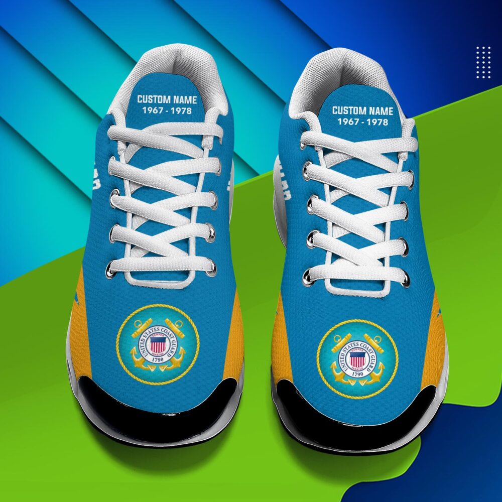 US Coast Guard, American By Birth, Veteran By Choice - Air Max Plus Shoes - Image 4