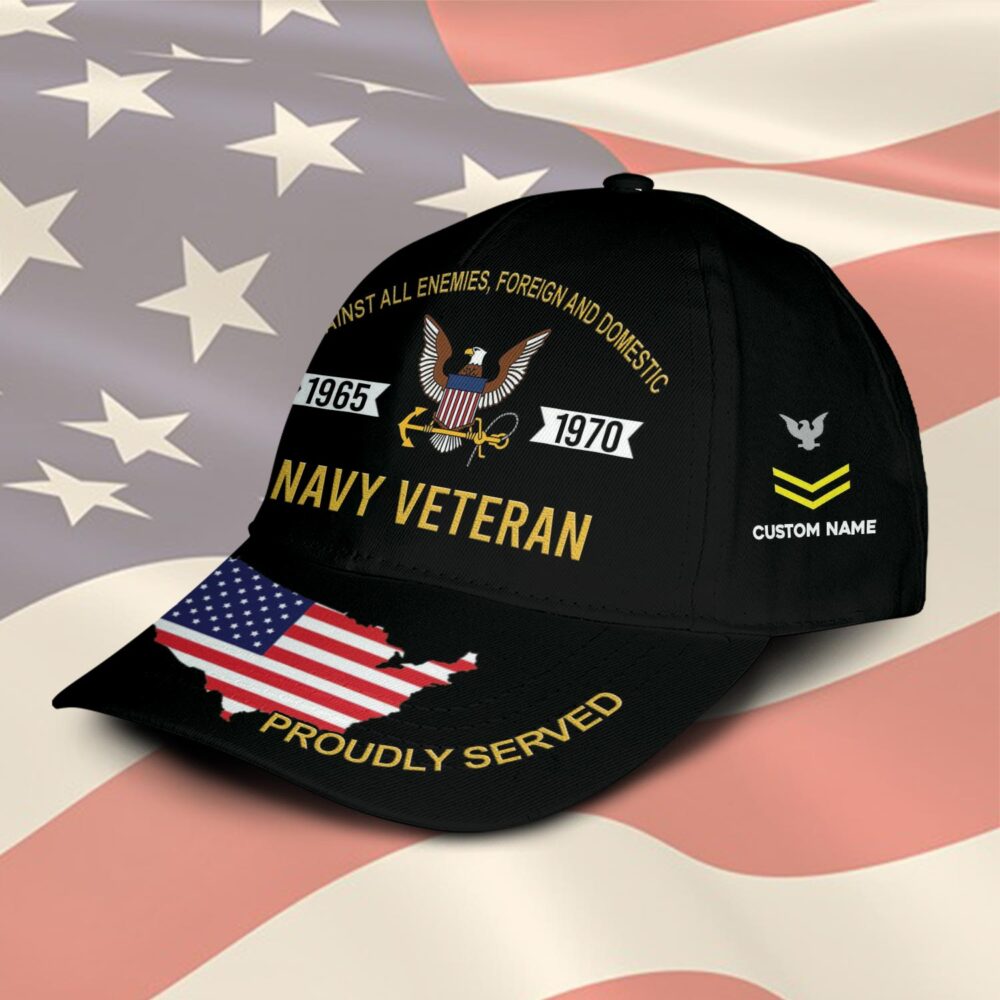 US Navy, E 9 Gold - Classic Cap - Image 2