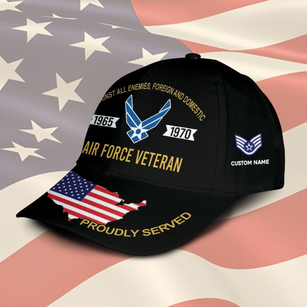 US Air Force, E 7 Air Force Master Sergeant - Classic Cap - Image 2