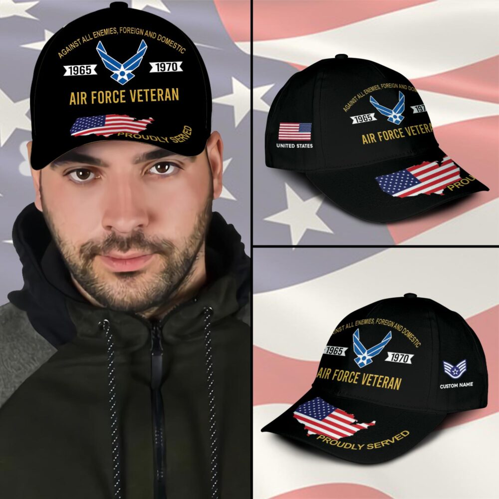US Air Force, E 7 Air Force Master Sergeant - Classic Cap - Image 3