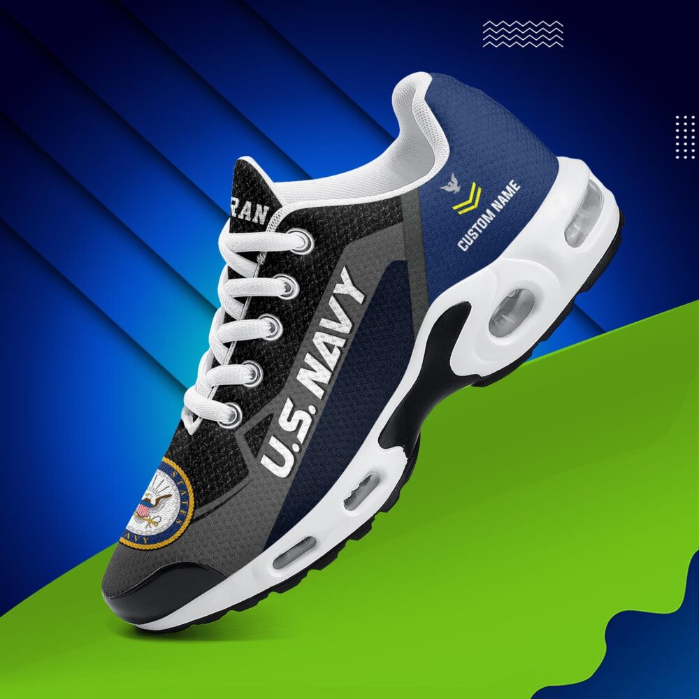 US Navy, E 7 Gold - Air Max Plus Shoes - Image 2