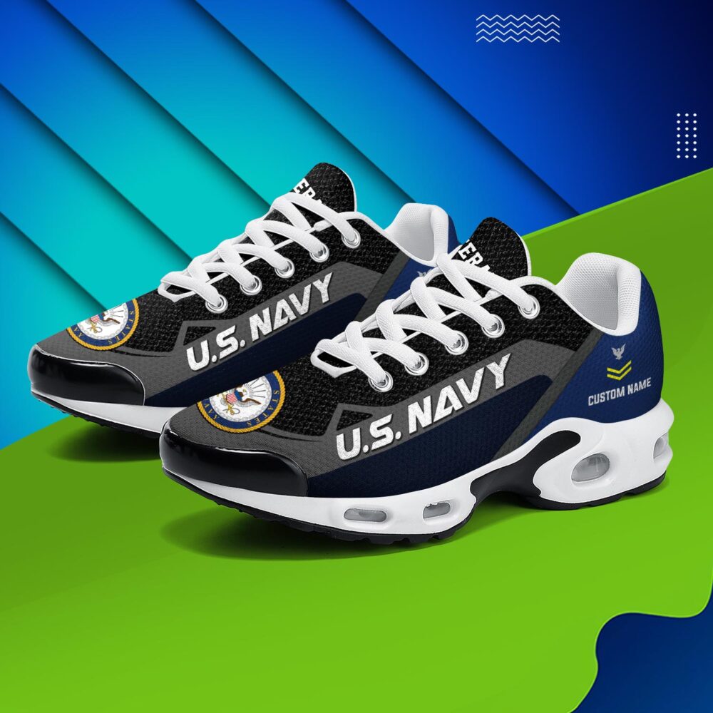 US Navy, E 7 Gold - Air Max Plus Shoes - Image 3