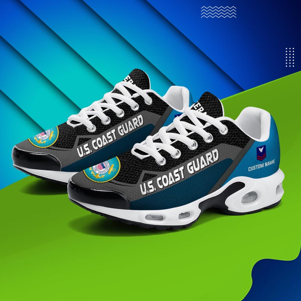US Coast Guard, Duty, Honor, Country - Air Max Plus Shoes - Image 3
