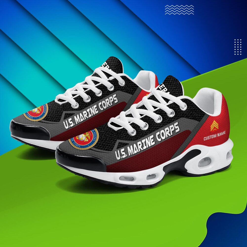 US Marine Corps, No One Gets Left Behind - Air Max Plus Shoes - Image 3