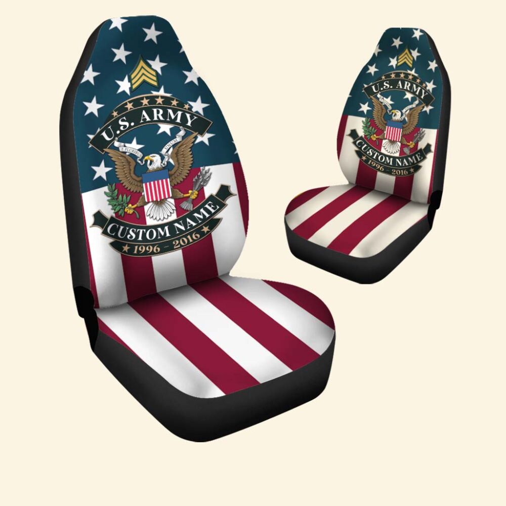 US Army, Freedom Isn't Free - Car Seat Covers - Image 2