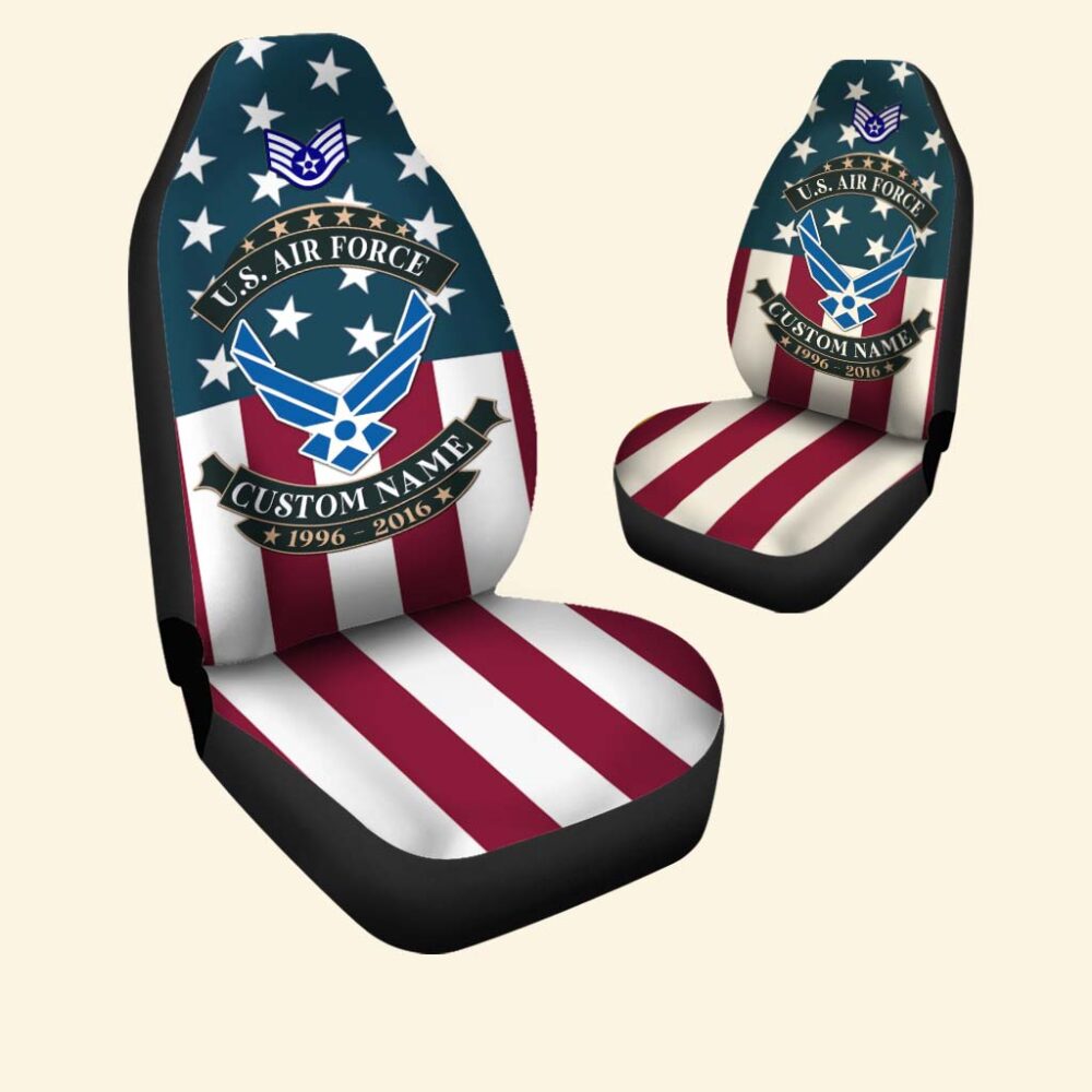 US Air Force , O 6 Air Force Colonel - Car Seat Covers - Image 2
