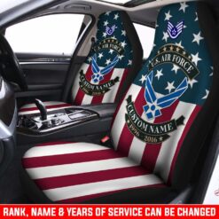 US Air Force , O 6 Air Force Colonel - Car Seat Covers