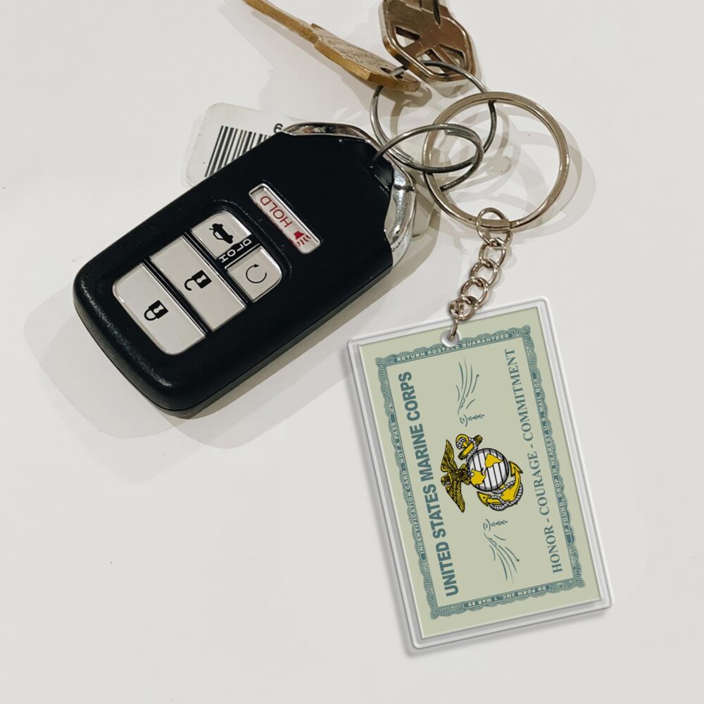 US Marine Corps - Acrylic Keychain - Image 3