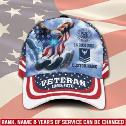 US Coast Guard, American By Birth, Veteran By Choice - Classic Cap