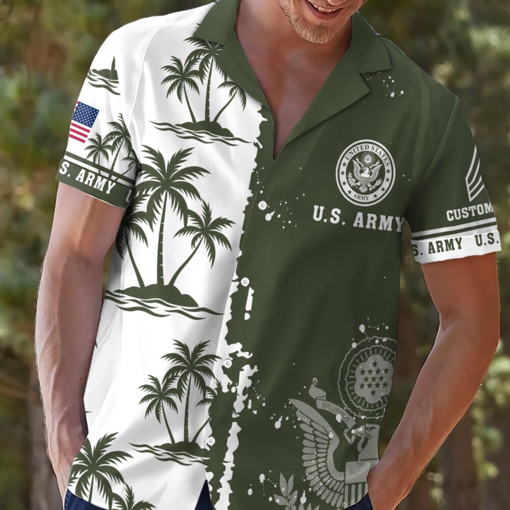 US Army, Honoring All Who Served - Hawaii Shirt - Image 2