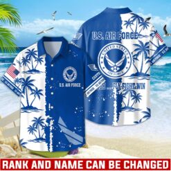 US Air Force , American By Birth, Veteran By Choice - Hawaii Shirt