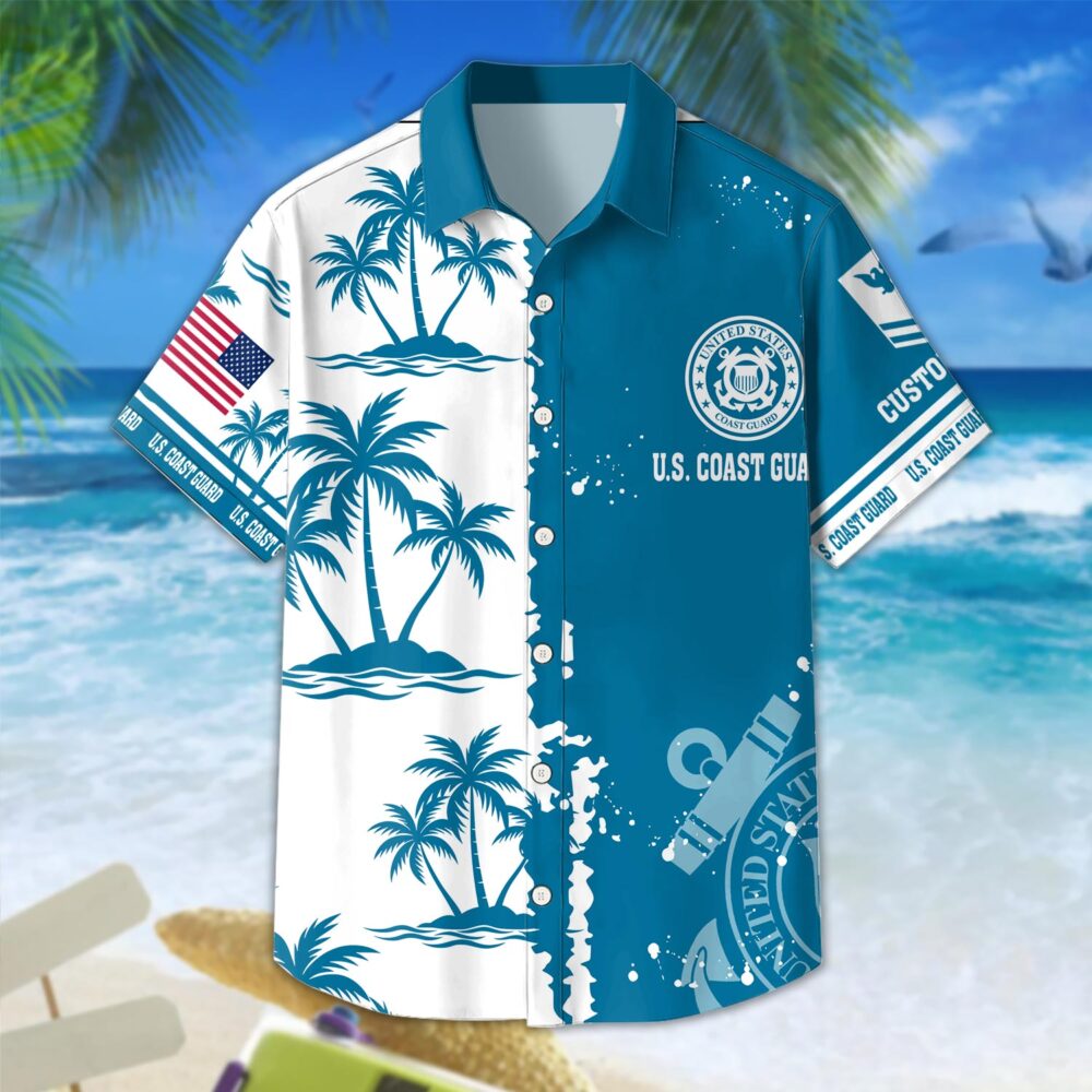 US Coast Guard, Freedom Isn't Free - Hawaii Shirt - Image 3