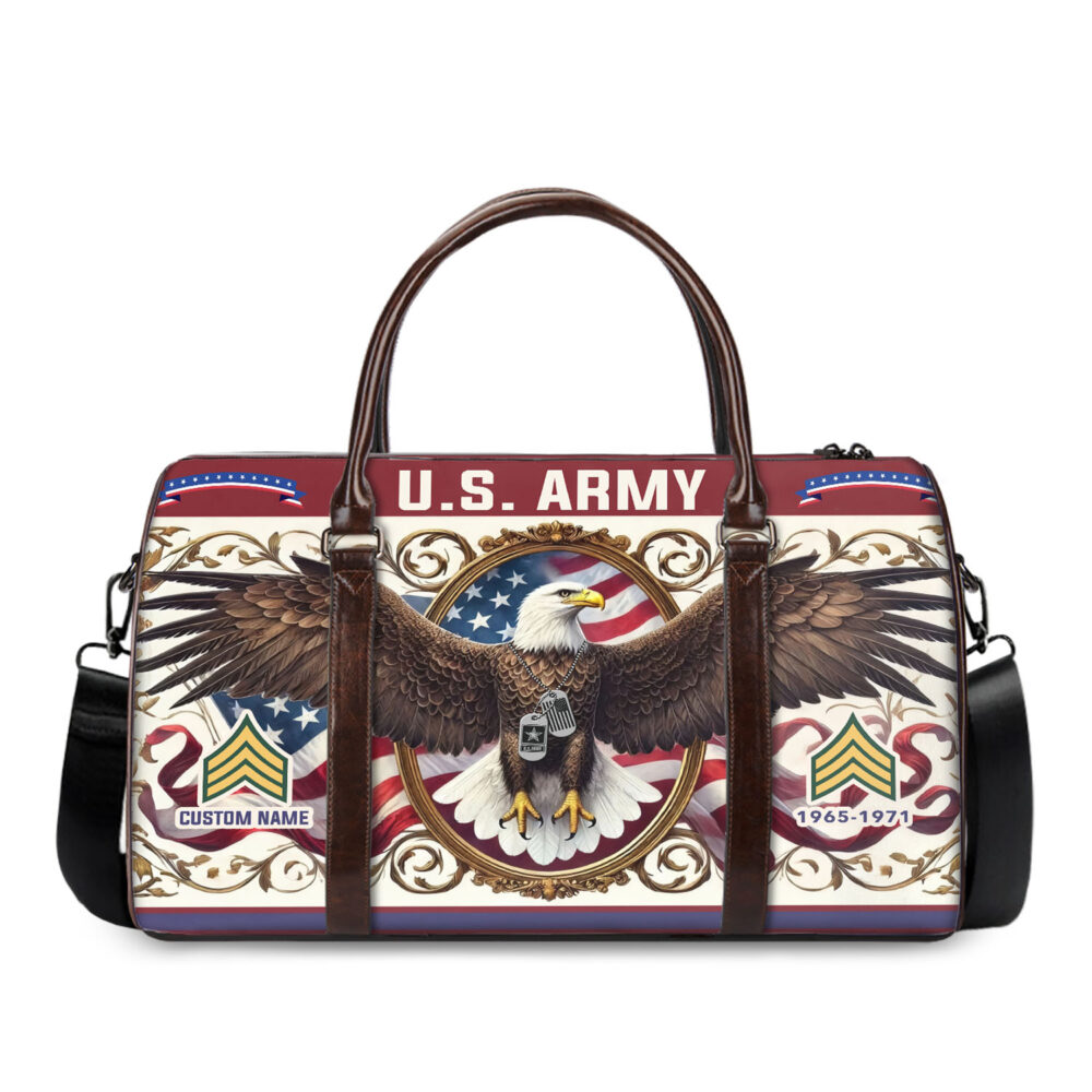 US Army, Once A Soldier, Always A Soldier - Travel Bag - Size S: 18 x 8.6 x 10.2 inches - Image 3