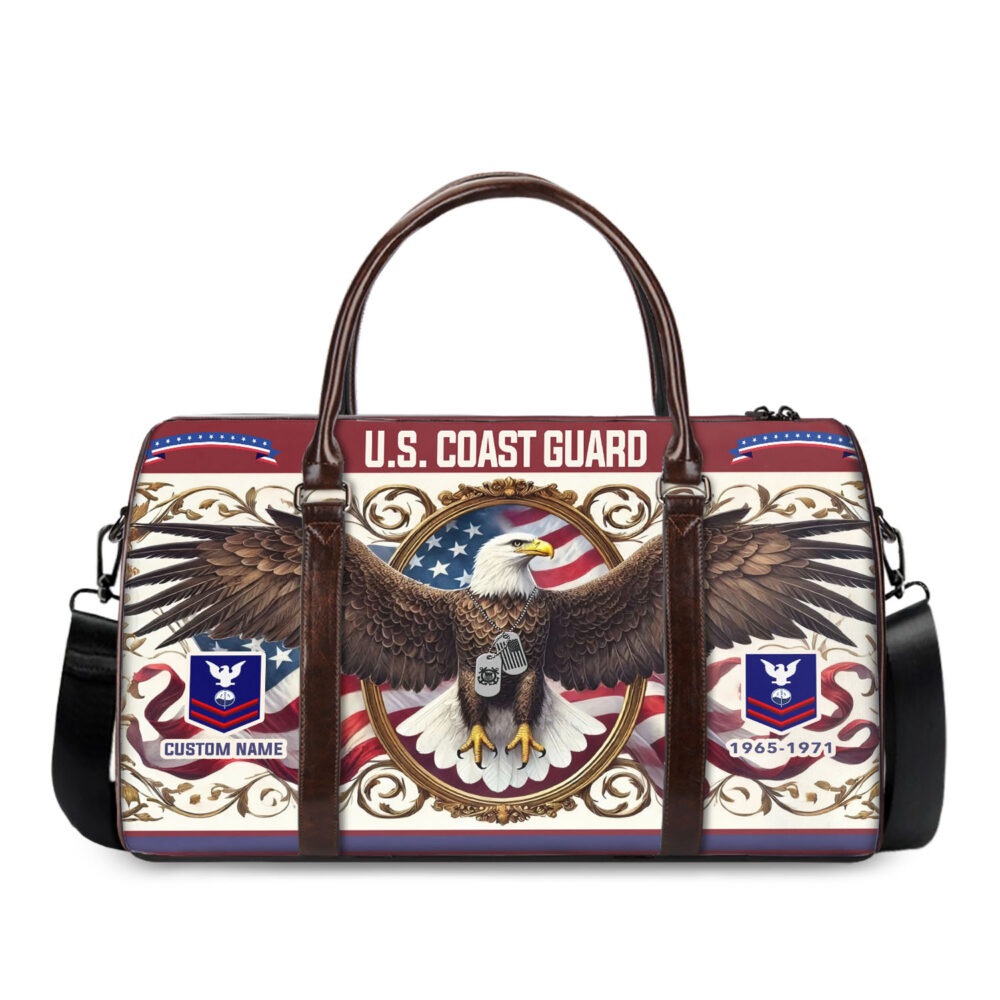 US Coast Guard, Proud To Have Served - Travel Bag - Size L: 20.4 x 9.4 x 10.2 inches - Image 3