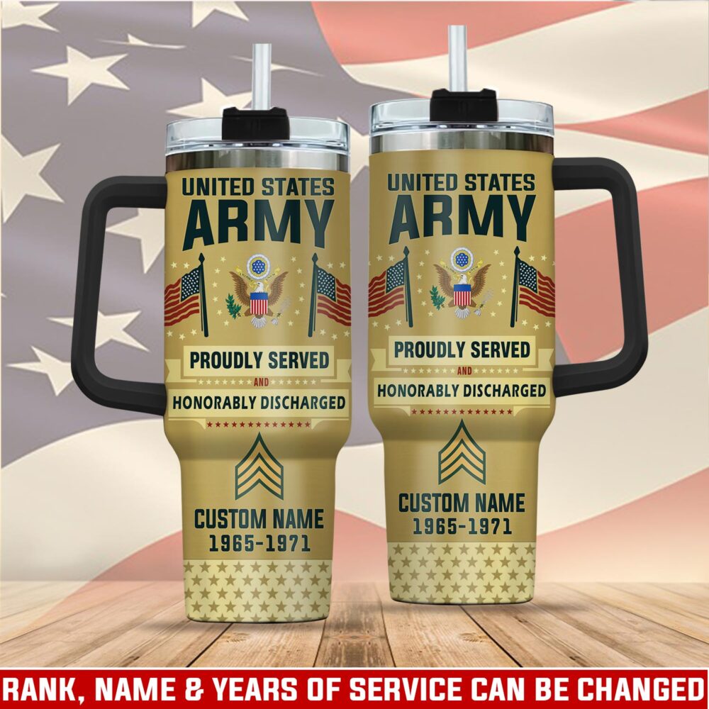 US Army, This We’ll Defend - Stainless Steel Tumbler 40oz
