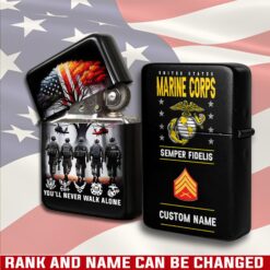 US Marine Corps, E 7 Marines Gunnery Sergeant - Lighter
