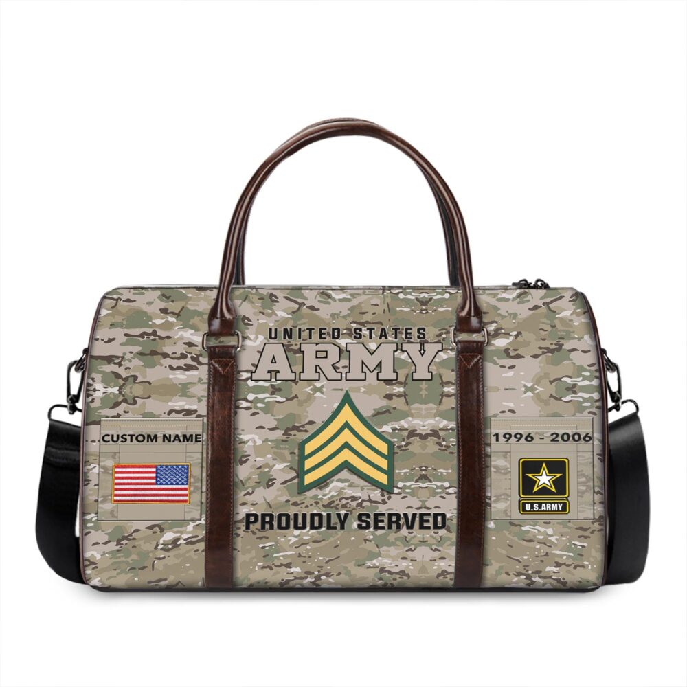 US Army, No One Fights Alone - Travel Bag - Size S: 18 x 8.6 x 10.2 inches - Image 3