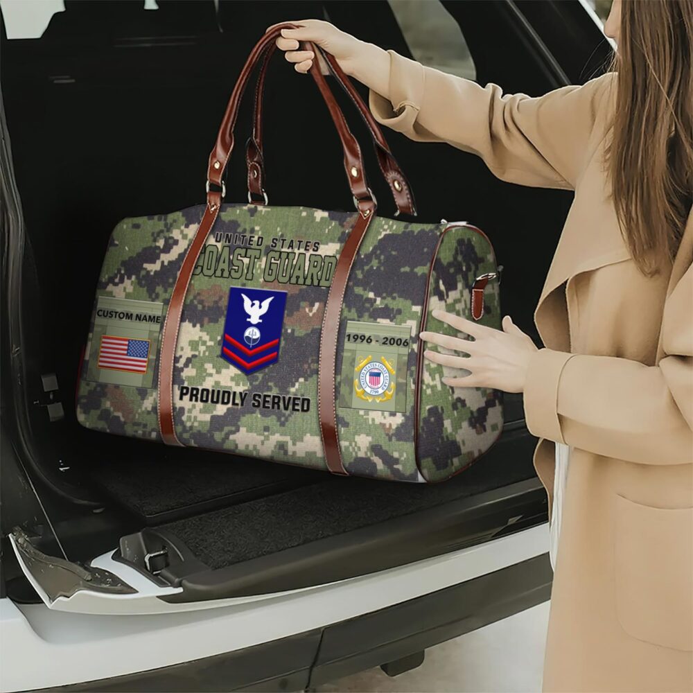 US Air Force, E 7 Air Force Master Sergeant - Travel Bag - Size L: 20.4 x 9.4 x 10.2 inches - Image 2
