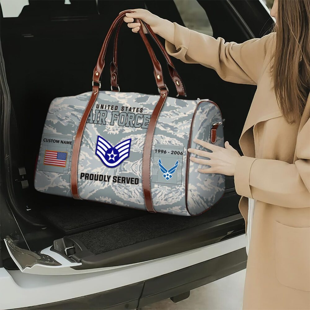 US Coast Guard, Life And Pride - Travel Bag - Size L: 20.4 x 9.4 x 10.2 inches - Image 2