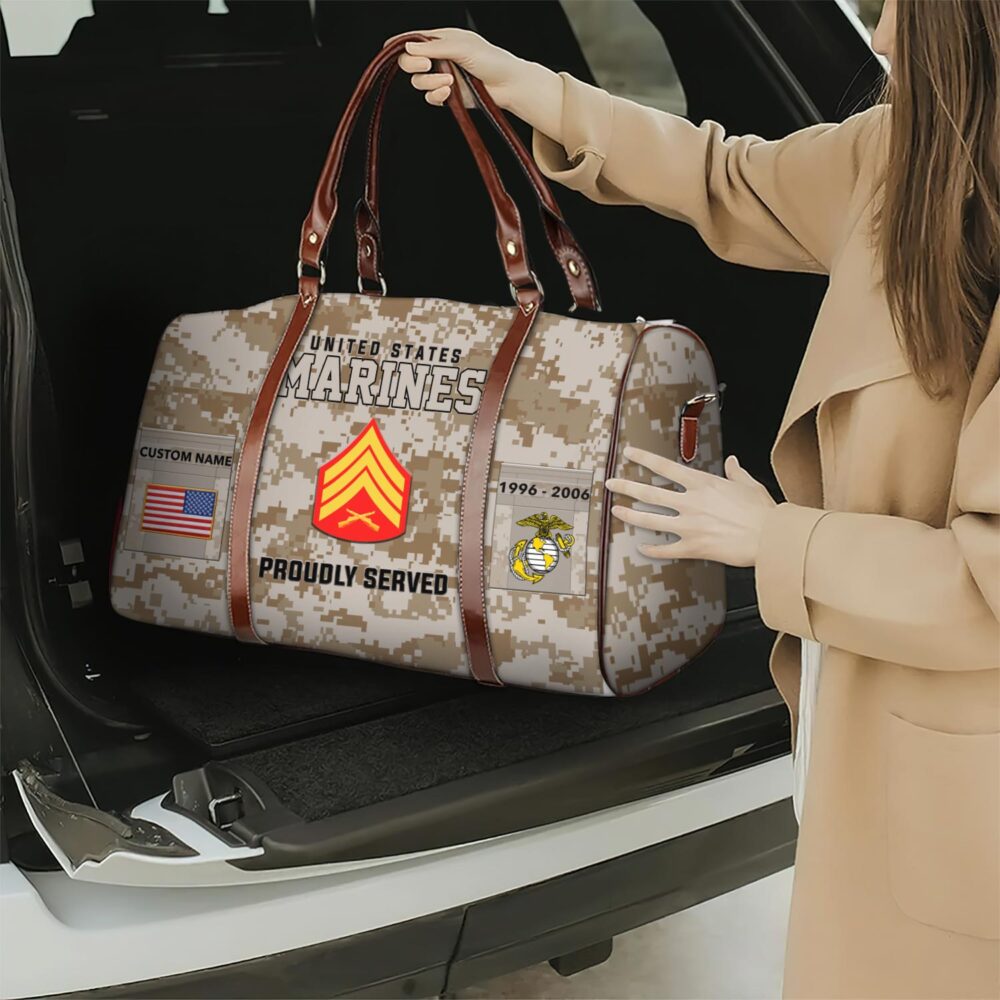 US Marine Corps, Lest We Forget - Travel Bag - Size S: 18 x 8.6 x 10.2 inches - Image 2