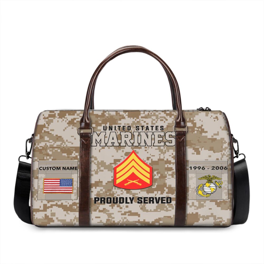 US Marine Corps, Lest We Forget - Travel Bag - Size S: 18 x 8.6 x 10.2 inches - Image 3